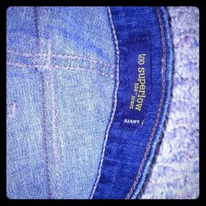 Levis Superlow 524 jeans